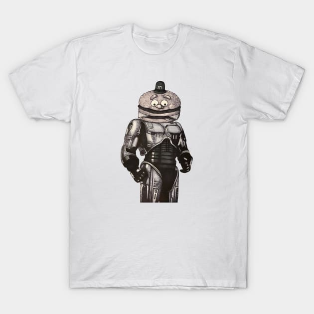 Officer Cop T-Shirt by ryancduboisart